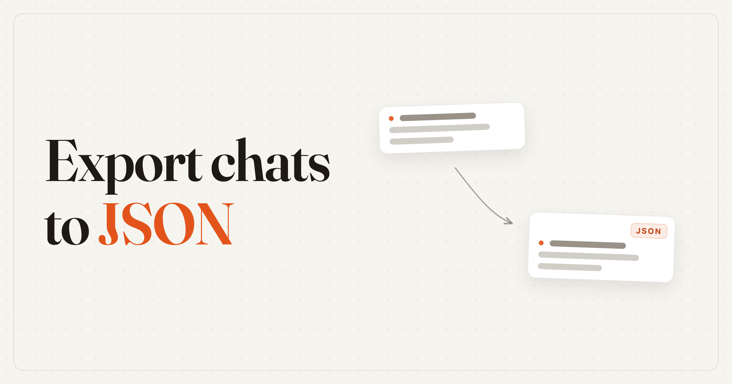 How to Export ChatGPT Conversations to JSON (2026 Guide) — article cover