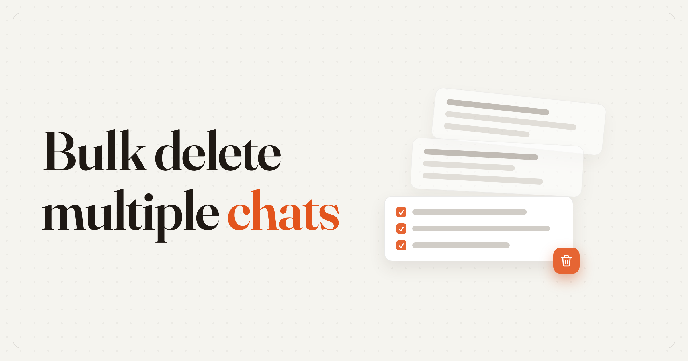 How to Bulk Delete Multiple ChatGPT Chats at Once — Free (2026) — article cover
