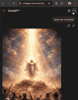 Downloading all images from a ChatGPT conversation as a ZIP file