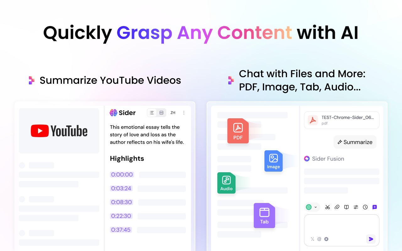 Sider — screenshot 3 from its Chrome Web Store listing
