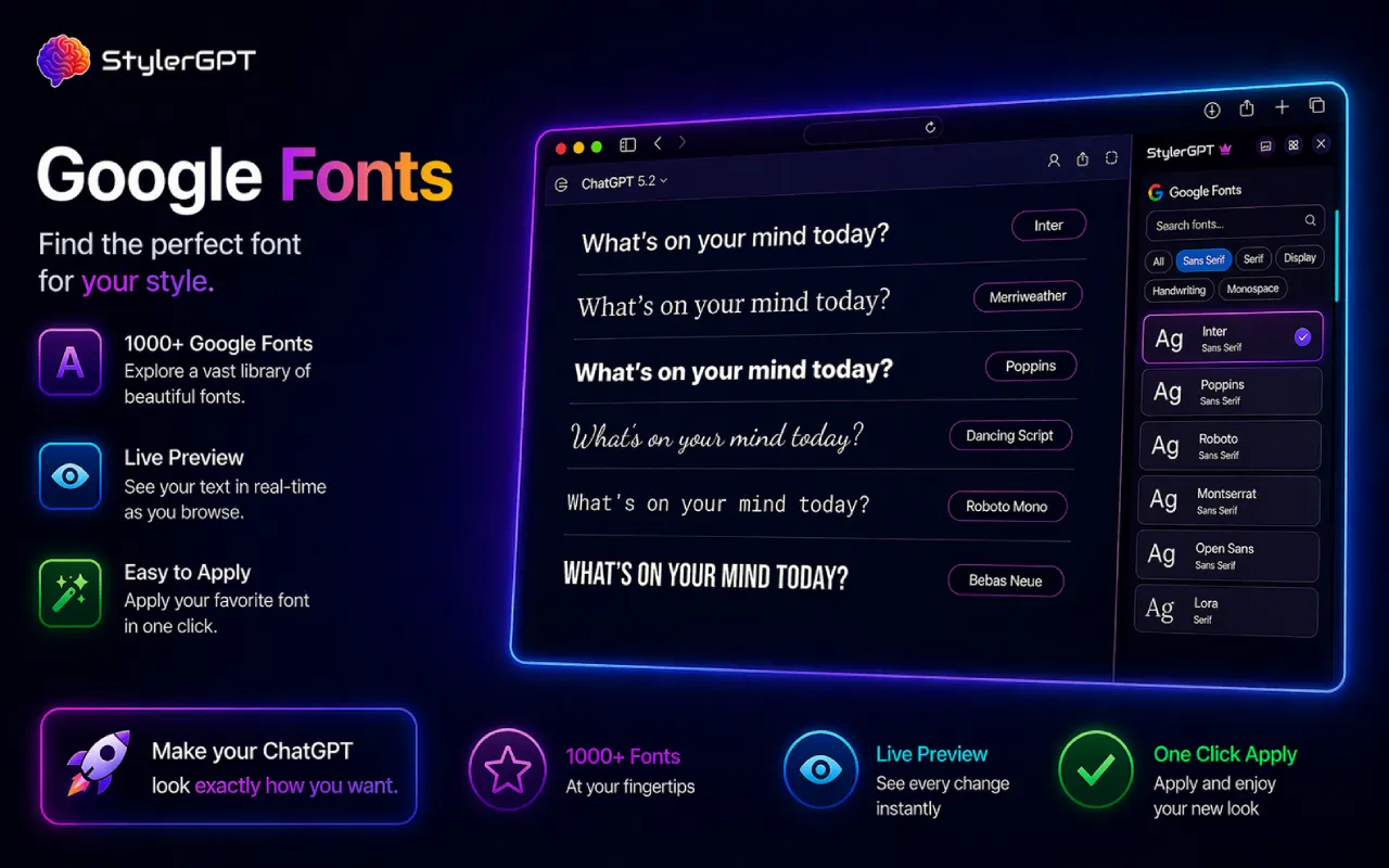 StylerGPT — screenshot 4 from its Chrome Web Store listing